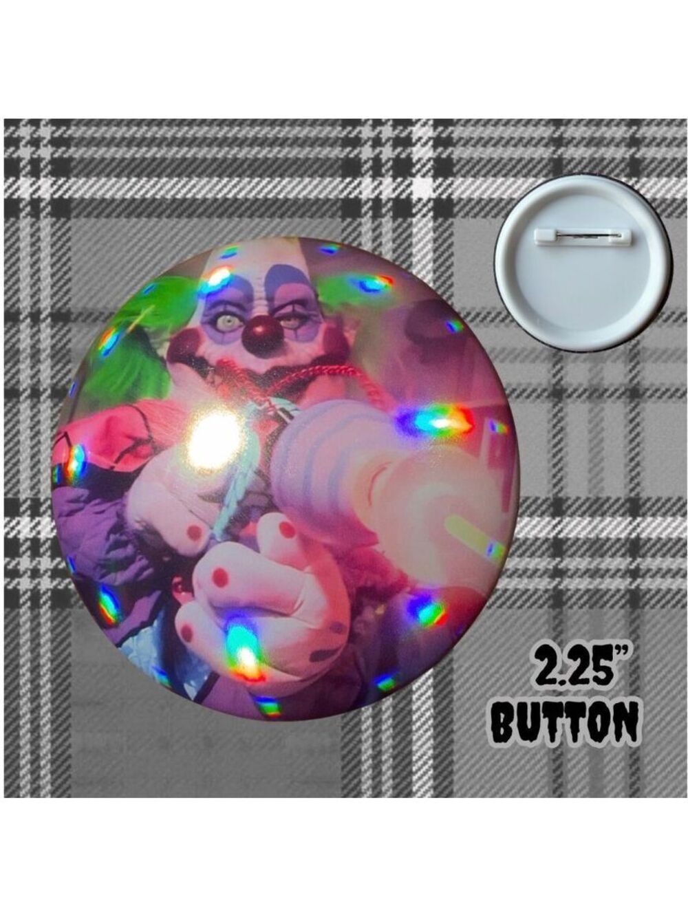 Jumbo Killer Klowns Inspired 2.25” Button